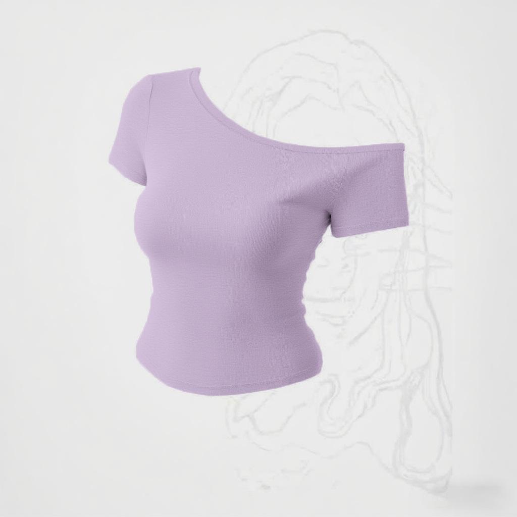 Хлопковая футболка с рубчиком, летняя, с открытыми плечами, женская, облегающая, летняя, с коротким рукавом, женская, сексуальная, базовая, корейский шик