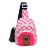 Adorable And Trendy Light Up Bear Canvas Crossbody Bag For Kids With Fun Patterns