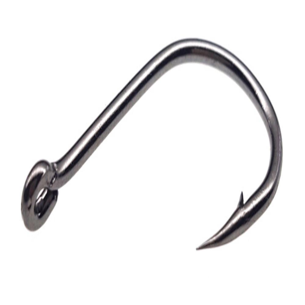100PCS Jigging Freshwater Fishing Hooks #3-#12 Carp Fishhooks Fishhook Barbed Hooks Carp