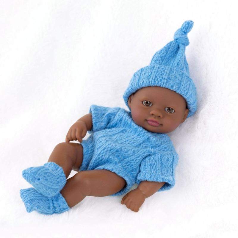 7-дюймовая кукла-младенец из мягкого винила, реалистичная Reborns, фигурка-игрушка, удобная для переноски, для повседневного успокоения, игра для родителей