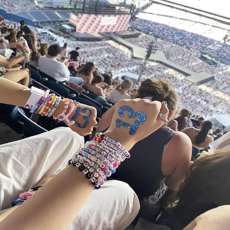 11PCS Taylor Friendship Bracelets Swifties Music Party Jewelry Lover Reputation