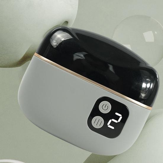 Автоматическая электрическая машинка для стрижки ногтей 2-в-1 триммер для ногтей для младенцев со светодиодной подсветкой дети взрослые пожилые маникюрная пилка кусачки для ногтей полировщик шлифовальная машинка