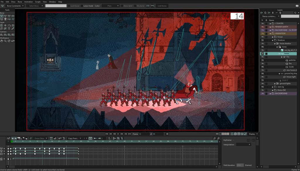 Moho Pro 14 Профессиональное программное обеспечение для анимации для ПК и macOS