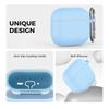 Чехол AhaStyle AirPods 4 (2024) мягкий силикон 4-го поколения В комплекте набор для чистки Apple для 4-х корпусов Противоударный чехол USB-C зарядка