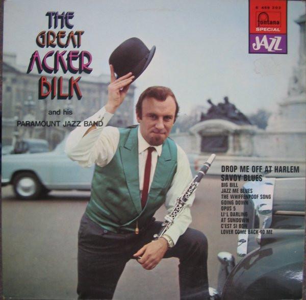 Виниловая пластинка ACKER BILK HIS PARAMOUNT JAZZ BAN Great Acker Bilk And His Paramount 6459202 FONTANA Франция New Age Easy Listening Б/У