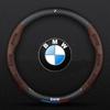 Car Anti-slip Carbon Fiber Steering Wheel Cover For BMW E46 E39 E60 E90 E91 E36 E70 E87 G05 F01 F10 F20 F30 X1 X2 X3 X4 X5 X6 X7