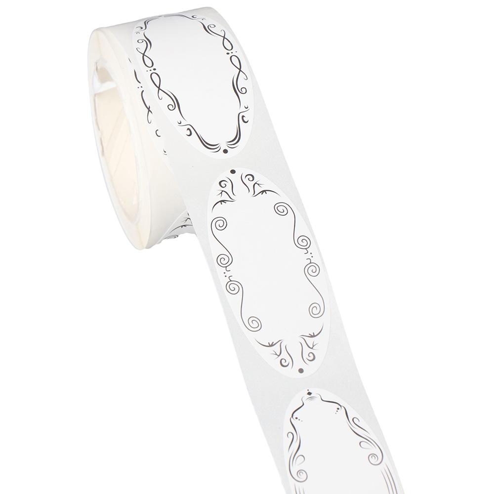 Этикетки для консервирования банок Наклейки Этикетки для овальных бутылок Теги Наклейки для хранения продуктов Кухня