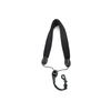 D'Addario WoodWinds Padded Neck Strap for Soprano & Alto Saxophones, Snap Hook, SJA18, Black
