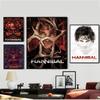 Horror TV Series Hannibal Poster Poster Art Print Bar Living Room Furniture Decor