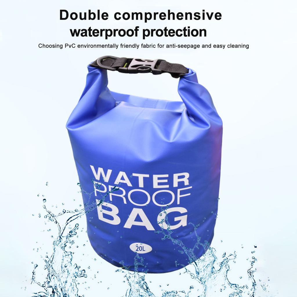 1 шт., водонепроницаемая лестница для бассейна, противовес, мешки с песком, уличная водонепроницаемая сумка, пляжный водонепроницаемый рюкзак, сетка из ПВХ с зажимом, 20 л 500D