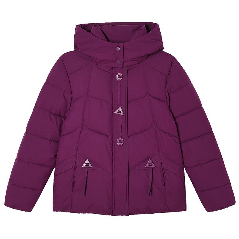 Women's Winter Hooded Thickened Oversized Short Down Jacket