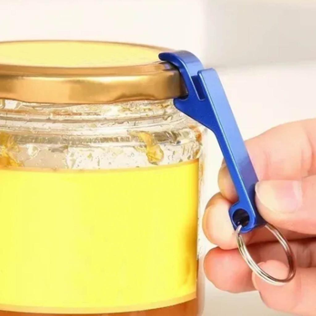 Брелок-открывалка для бутылок из алюминиевого сплава, карманный пивной штопор для напитков, цветной металлический штопор для бутылок, брелок-открывалка для бутылок