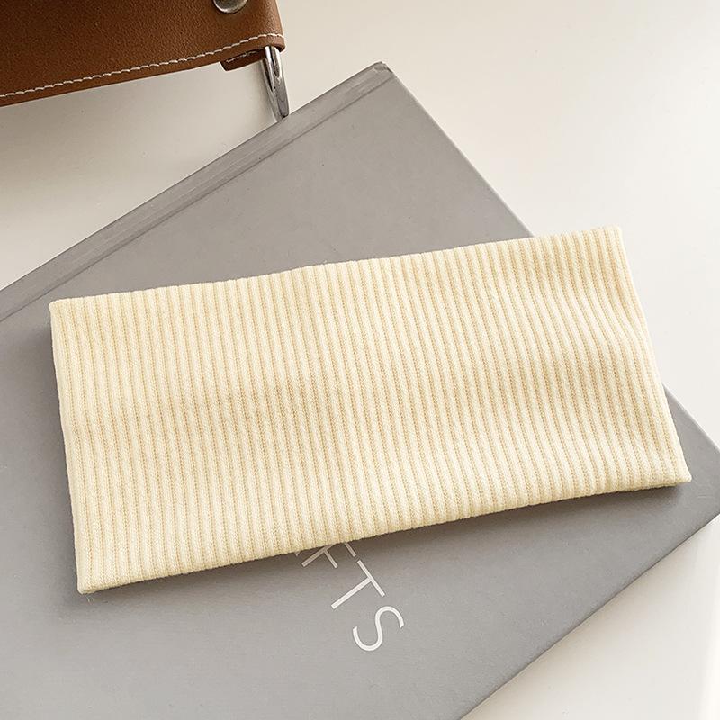 1 шт. Минималистичная вязаная повязка на голову, Повседневная спортивная повязка в стиле колледжа, Универсальные аксессуары для мужчин и женщин, Круглогодичное использование, Аксессуары для волос