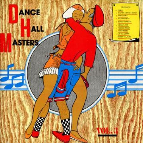 LP Record VARIOUS Dancehall Masters Volume 3 DGLP10 Penthouse 1989 Jamaica Reggae Ska Dub Used