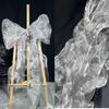Cloud Fog Mesh Hard Mesh Cloth Pleated Shape Shapeable Wire Fashion Bright Organza Fabric