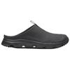 SALOMON Rx Slide Кожаные Минималистичные Нескользящие Шлепанцы с Закрытым Носком Унисекс Шлепанцы Черные 477511