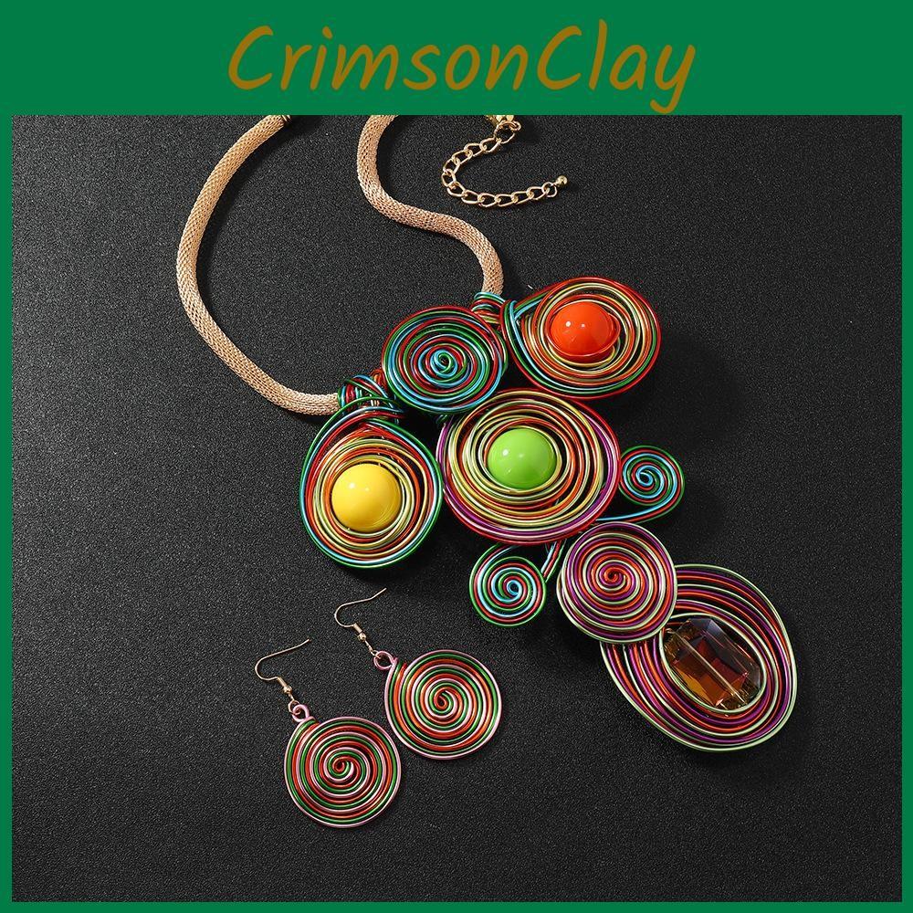 Set Jewelry Stylish With Crystals And Natureinspired Flower Motifs For Men And Women