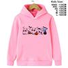 Kpop Demon Hunter Derpy Tiger Hoodie Kids Clothes Princess Girls Clothing Fashion Boys Spring Autumn Sweatshirt Child Tops