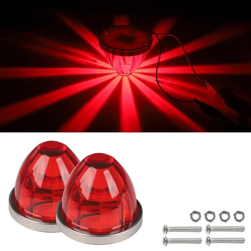 Waterproof Rear Brake Stop Light Universal Clearance Lamp Turn Clearance Warning Lamp Cars