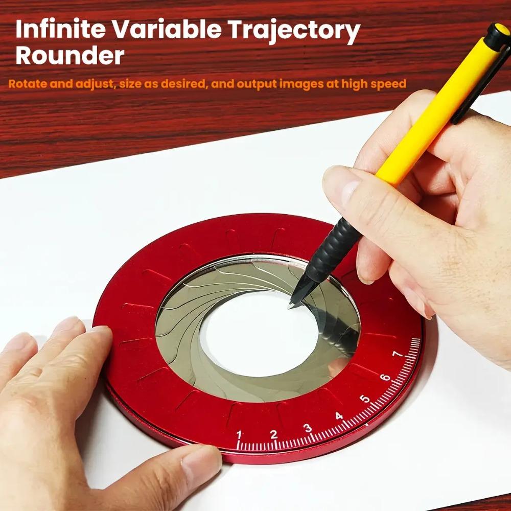 Professional Rust-Resistant Measuring Tool for Woodworking, Leather, Metal Cutting