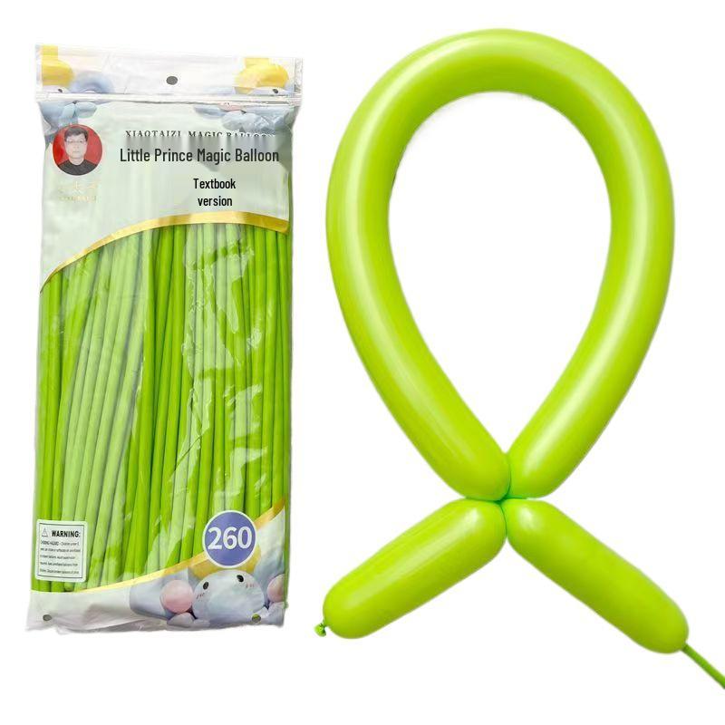 260 Нетоксичных Длинных Воздушных Шаров Макарон для Детей - Магический Клоун Моделирование