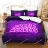 Постельное белье Arctic Monkeys Односпальное Двуспальное Полное Queen King Размер Постельное белье для взрослых и детей Комплекты с пододеяльником Комплект простыней 369