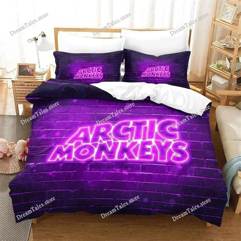 Постельное белье Arctic Monkeys Односпальное Двуспальное Полное Queen King Размер Постельное белье для взрослых и детей Комплекты с пододеяльником Комплект простыней 369