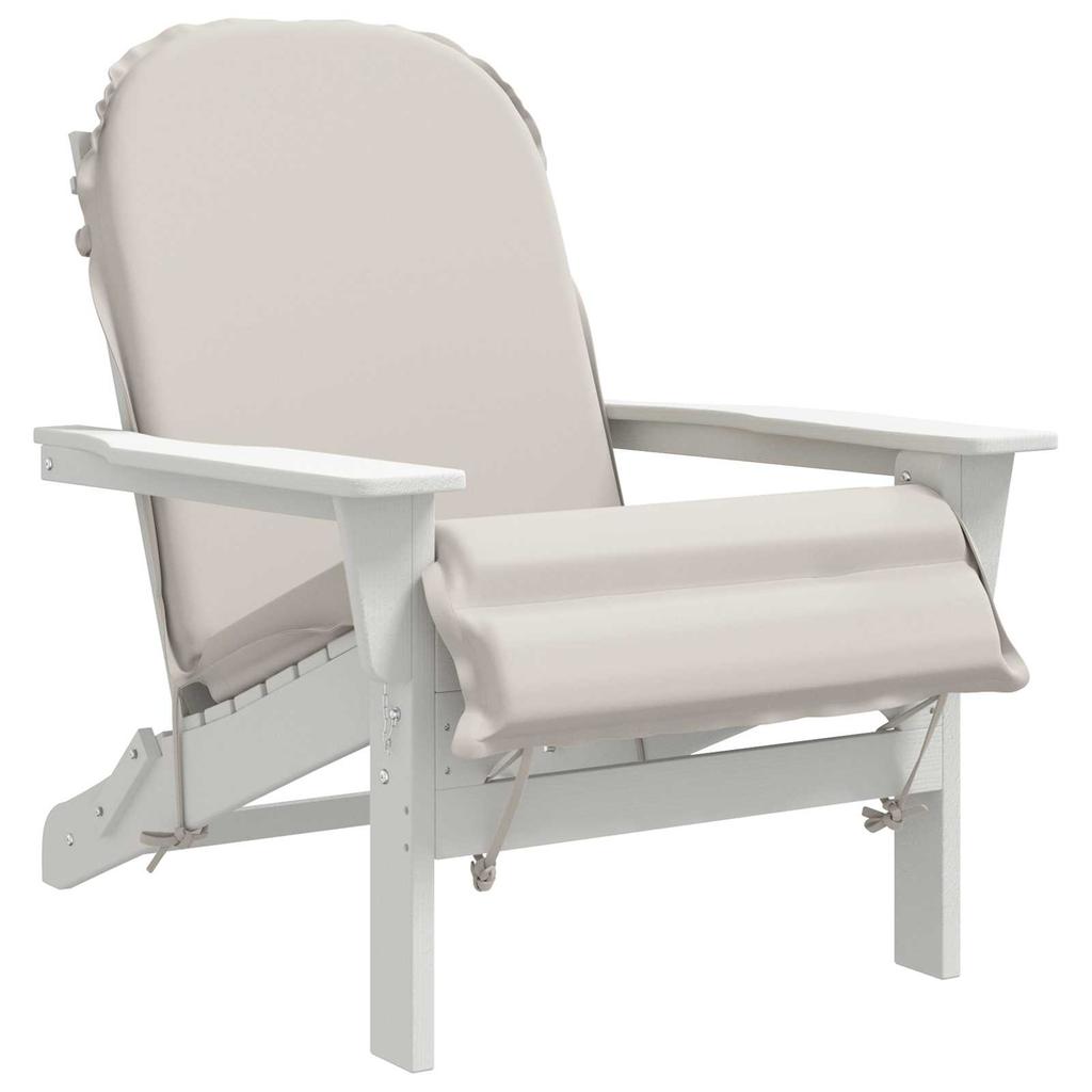 Sun Lounger Cushion GEMERT 100percent Polyester White