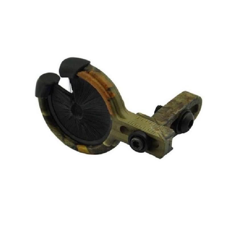 Traditional Bow Arrow Rest With Alloy And Brush Material For Archery Practice And Hunting