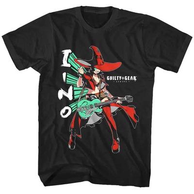 Мужская футболка Guilty Gear Strive I-No Гитара