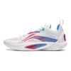 Баскетбольные кроссовки Li Ning Lpl 10th Anniversary Flash 10 Rebound легкие, амортизирующие, прочные, низкие, мужские, белые, розовые ABAT085-16
