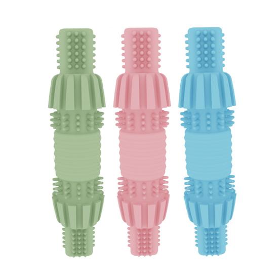 Собака жевательная игрушка для чистки зубов, массаж десен, многофункциональная шлифовальная палочка для домашних животных, игрушка для прорезывания зубов