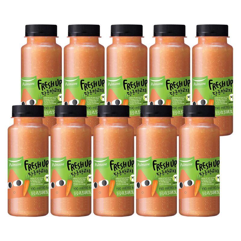 Pulmuone Fresh Up Carrot & Mango 190ml x 10