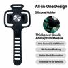Anti Shake Bike Water Bottle Holder Elastic Strap Handlebar Phone Mount  for Mountain Bike