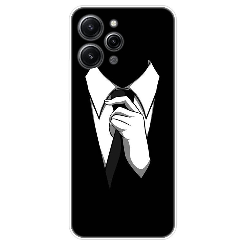 Для Xiaomi Redmi 12 Redmi12 4G Чехол Мягкая силиконовая задняя крышка Чехол для телефона с рисунком из мультфильма Креатив