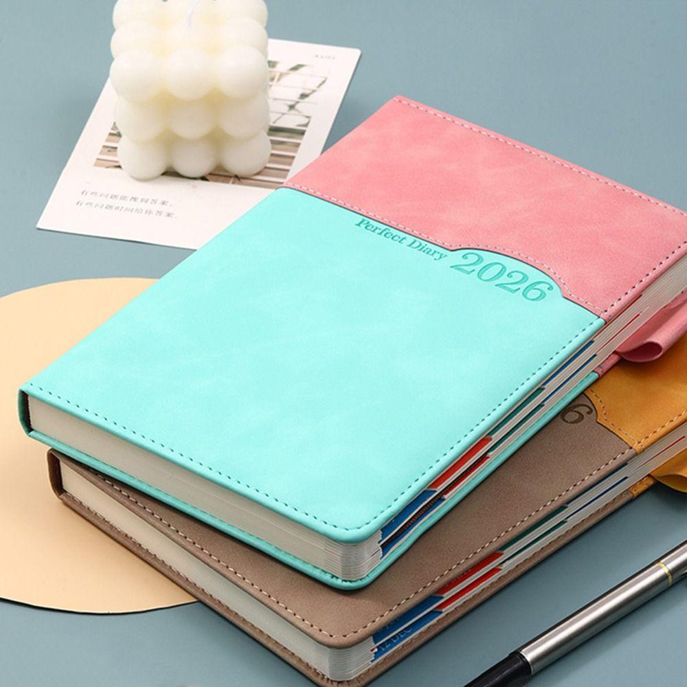 365 Days A5 Agenda Planning Notebook Thick Paper To-do List Notebook Student