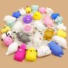 50pcs Cute Animals Vent and Relieve Stress with Toys and Small Gifts Soft Rubber Animal Pinching
