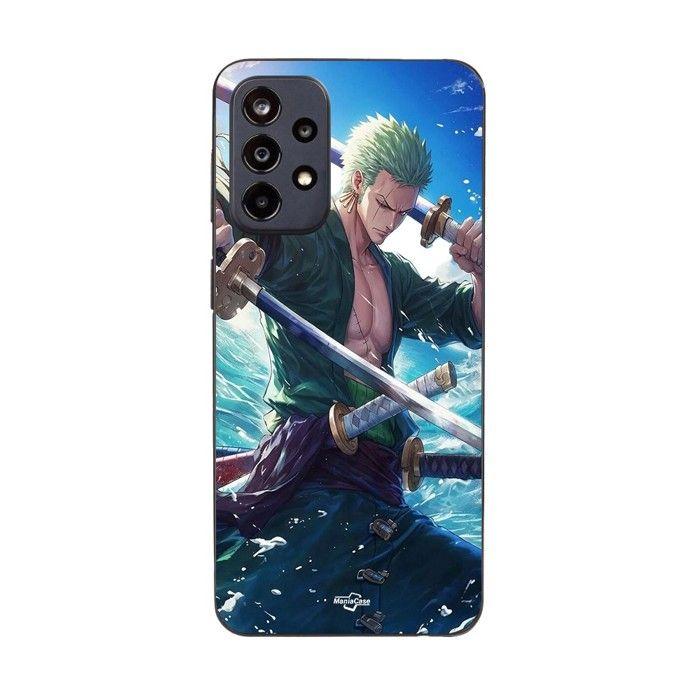Coque de téléphone - MANIACASE - Samsung Galaxy A53 5g - One Piece Roronoa Zoro - Silicone - Souple