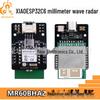XIAO ESP32 C6 60 ГГц мм-волновой радар, датчик дыхания и сердцебиения, комплект MR60BHA2