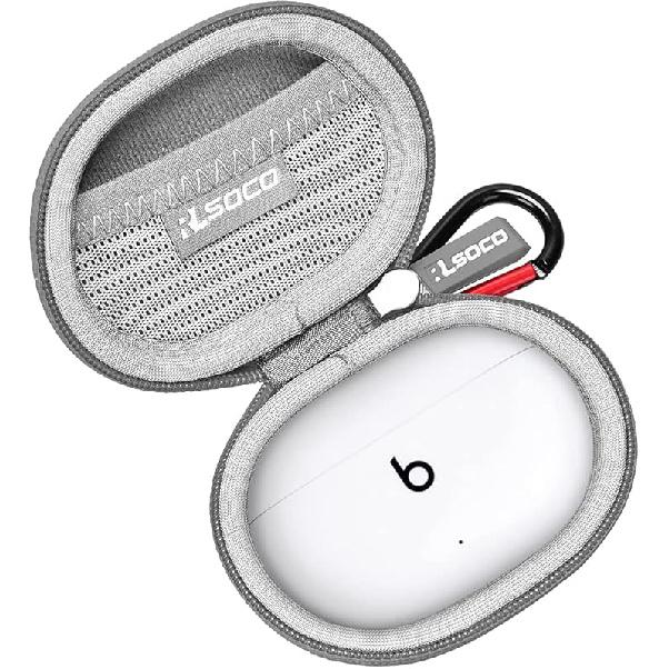 RLSOCO Case for Beats Studio Buds/Studio Buds+ True Wireless Noise Cancelling Earbuds (Black)