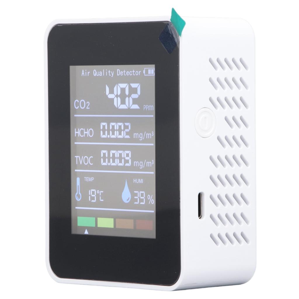Quality Monitor In 1 CO2 TVOC HCHO Temperature Humidity Detector LCD Display Quality Teste