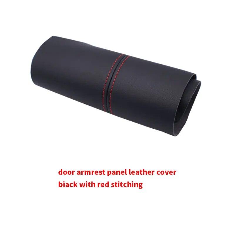 4 шт., автомобильная микрофибра, кожаная внутренняя дверь, подлокотник, панель, защитная накладка для Jeep Renegade 2015 2016 2017