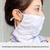2-Pack Women's Ice Silk Sunscreen Face and Neck Mask with Free Shipping