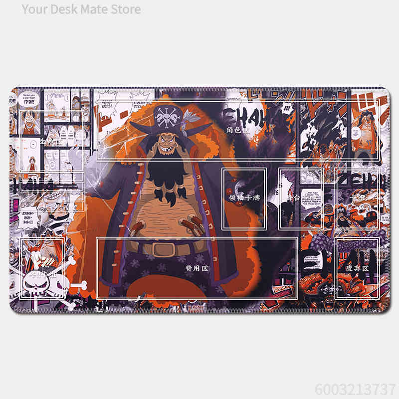 One Piece Luffy Card Battle Table Mat Opcg Zoro Robin Ace Single Player Board Game Card Battle Mat Anime Gift