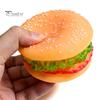 Игрушка для жевания щенка в форме гамбургера, виниловая пищащая игрушка для игр для собак, нетоксичная игрушка для моляров для домашних животных, развлекательные принадлежности для домашних животных