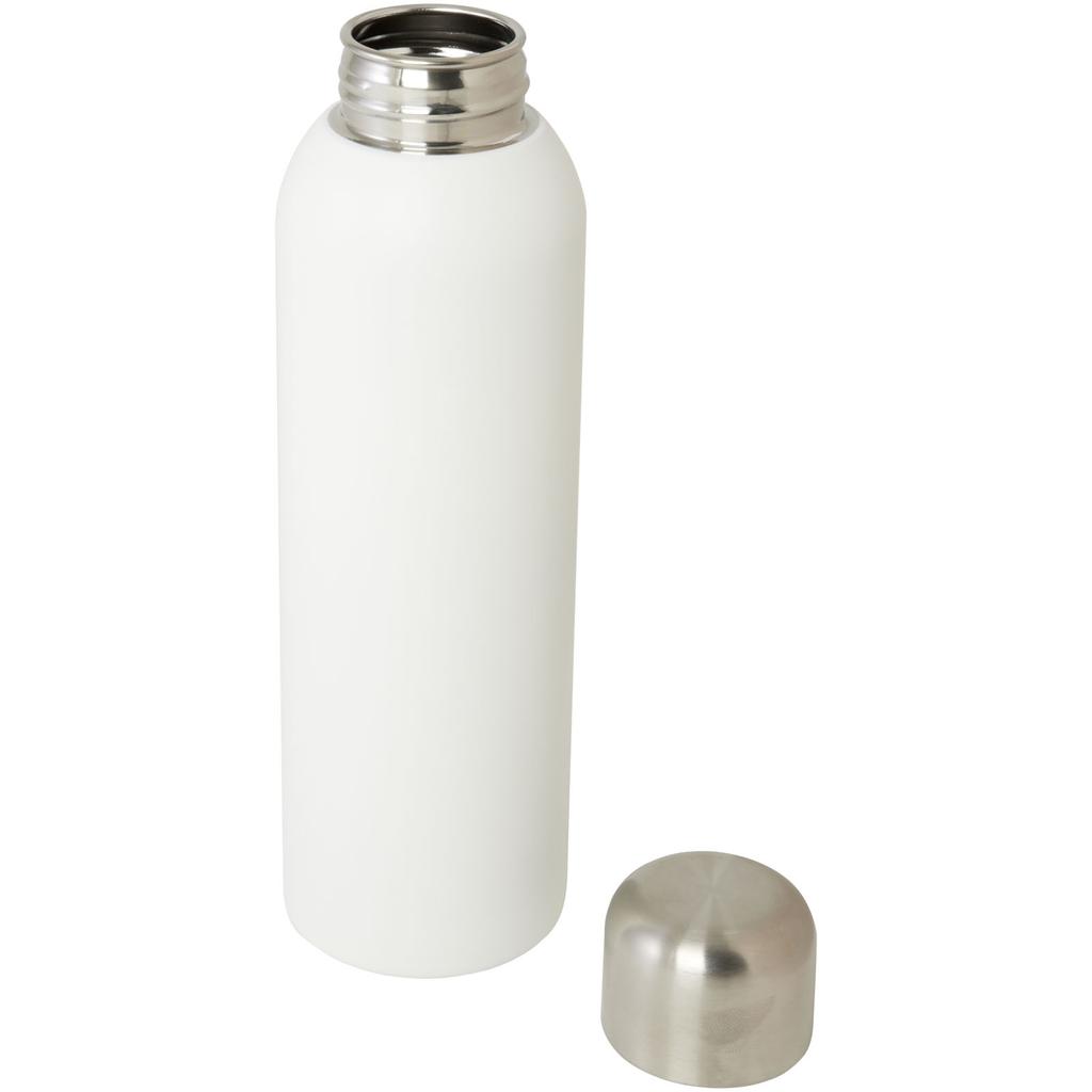 Stainless steel water bottle, 820 ml with RCS certification "Guzzle" White