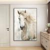 Абстрактные постеры с белой лошадью, холст, принты, картина с животным, настенное искусство, картина для гостиной, современное украшение дома, БЕЗ РАМЫ