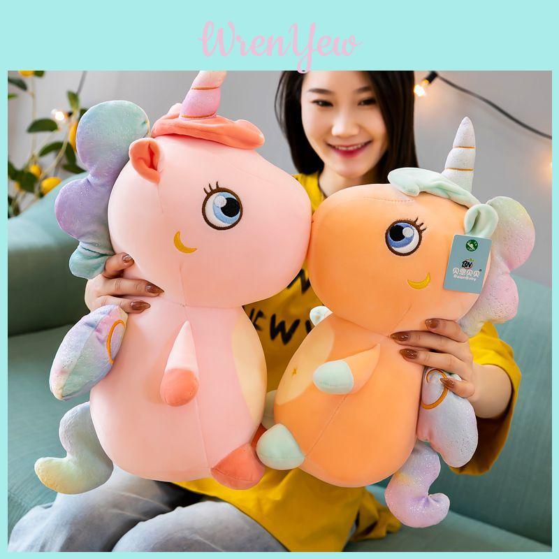 Charming Kawaii Unicorn Plush Toy Soft Round Fat Unicornio For Cozy Comfort