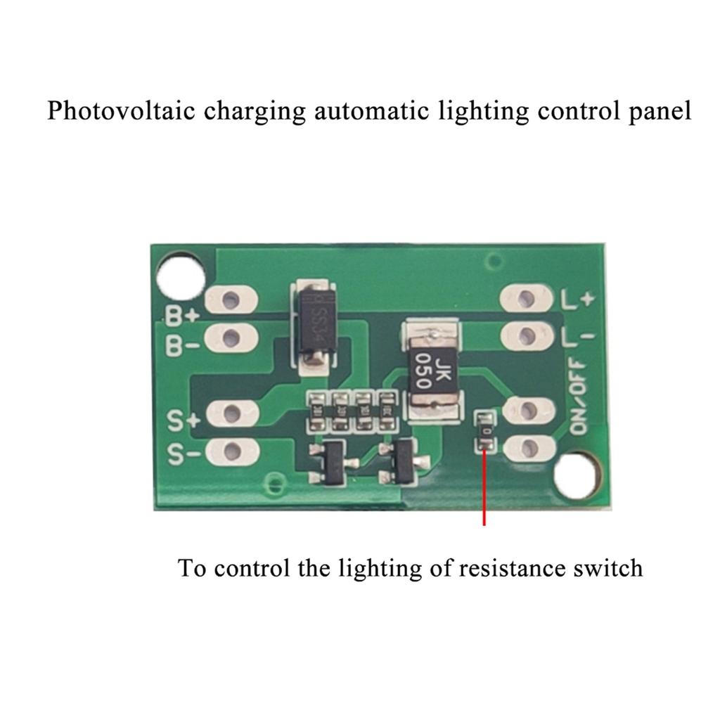 Солнечная батарея литиевая батарея зарядка плата управления PCB для автоматического управления светодиодным освещением 600 мА выход