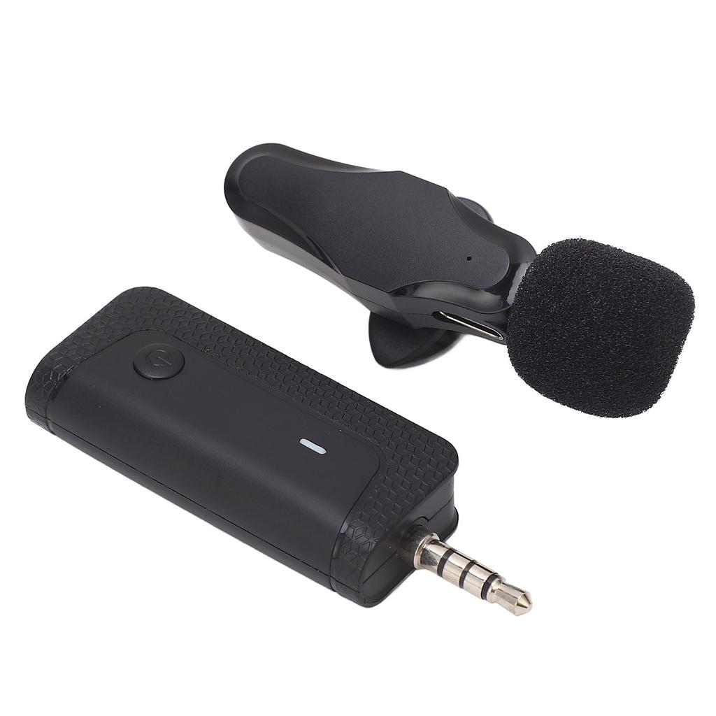 Беспроводной петличный микрофон Профессиональное шумоподавление Автоматическое сопряжение Петличный микрофон для